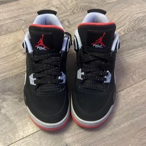 Air Jordan retro fours black infrared